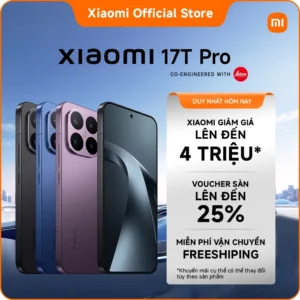 Điện thoại Xiaomi 17T Pro|Siêu zoom AI đến 120x |Siêu pin 7000mAh|MediaTek Dimensity 9500|Leica 5x Telephoto