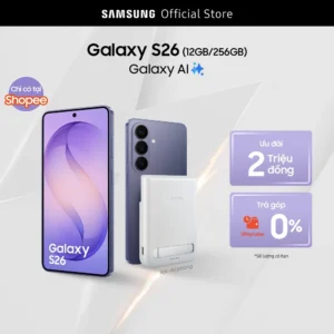 Điện thoại Samsung Galaxy S26, 12GB/256GB, Customized AP, AI Phone, Photo Assist, Creative Studio, 50MP Camera, 4300mAh