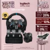 Combo Vô Lăng Logitech G29 Driving Force Và Cần số Logitech SHIFTER