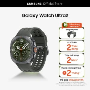 [Giao hàng từ 8.8] Đồng hồ thông minh Samsung Galaxy Watch Ultra 2, Galaxy AI