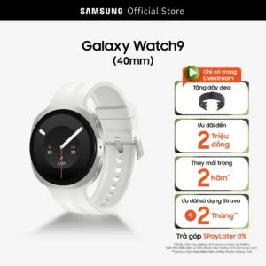 [Giao hàng từ 8.8] Đồng hồ thông minh Samsung Galaxy Watch9, Galaxy AI, 40mm