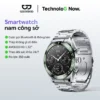 Đồng Hồ Thông Minh GOOJODOQ Vỏ Thép Không Gỉ, Màn AMOLED 1.32" Rõ Nét, Bluetooth 5.3,Gọi Qua Đồng Hồ