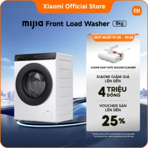 Máy giặt cửa trước Mijia Front Load Washer 8kg I Thẩm mỹ tối giản cho ngôi nhà của bạn I Thiết kế mỏng gọn 421mm