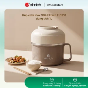 Hộp cơm inox 304 Elmich EL1318 dung tích 1L