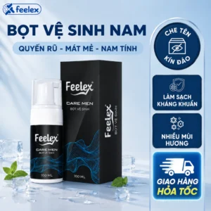 Bọt vệ sinh nam giới Feelex Care Men dung dịch vệ sinh tạo bọt 100ml