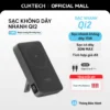 CUKTECH Pin Dự Phòng Từ Tính Qi2 Sạc Nhanh 30W 10000mAh – Hỗ Trợ MagSafe, Sạc Không Dây, Tích Hợp Dây cho iP 16–12