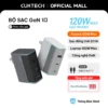 Củ Sạc Nhanh CUKTECH GaN 100W 3 Cổng Siêu Nhỏ Gọn Cho iP 17/16/15/MacBook/Laptop/Xiaomi 17/Samsung S26