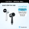CUKTECH Quạt Cầm Tay Mini Ngoài Trời USB – 3 Cấp Độ Gió, Tương Thích Powerbank, Quạt Di Động