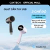 CUKTECH Quạt Cầm Tay Mini Ngoài Trời USB – 3 Cấp Độ Gió/ Tương Thích Powerbank/Quạt Di Động