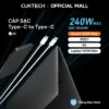CUKTECH Cáp Sạc Nhanh 240W 5A Type-C to Type-C Hỗ Trợ Xiaomi 100W PD3.1 cho iP16/15, MacBook Samsung, Realme Laptop (2m）