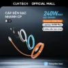 Cáp Sạc Nhanh CUKTECH CP Bọc Dù 6A 240W Type-C to Type-C Phù Hợp cho iPhone 17/Xiaomi/Samsung/Vivo