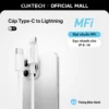CUKTECH Cáp C to L Chuẩn MFi Sạc Nhanh PD 20W Cho iPhone 14 Pro Max / 13 / 12 (1m)