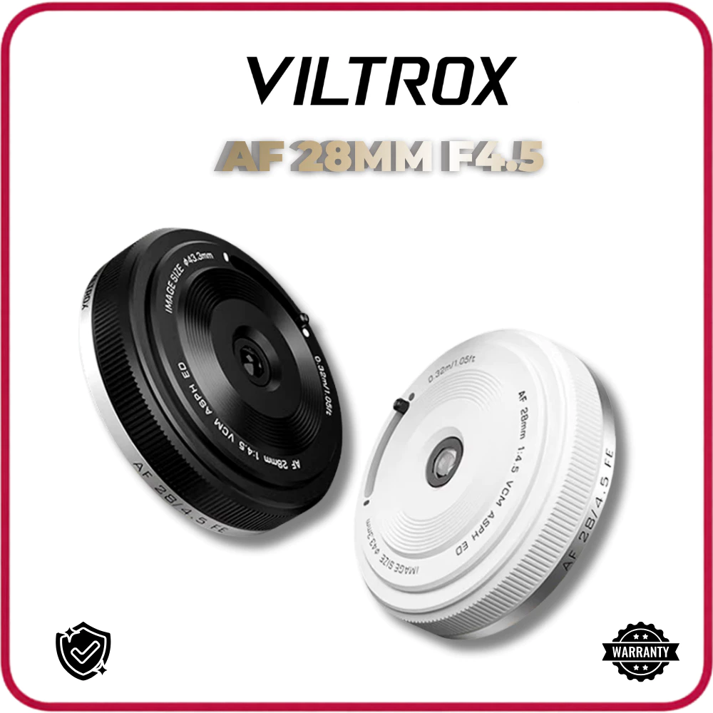 VILTROX AF 28MM F4.5 Full-Frame | Sony E / Nikon Z / Fuji X - Hàng Chính Hãng