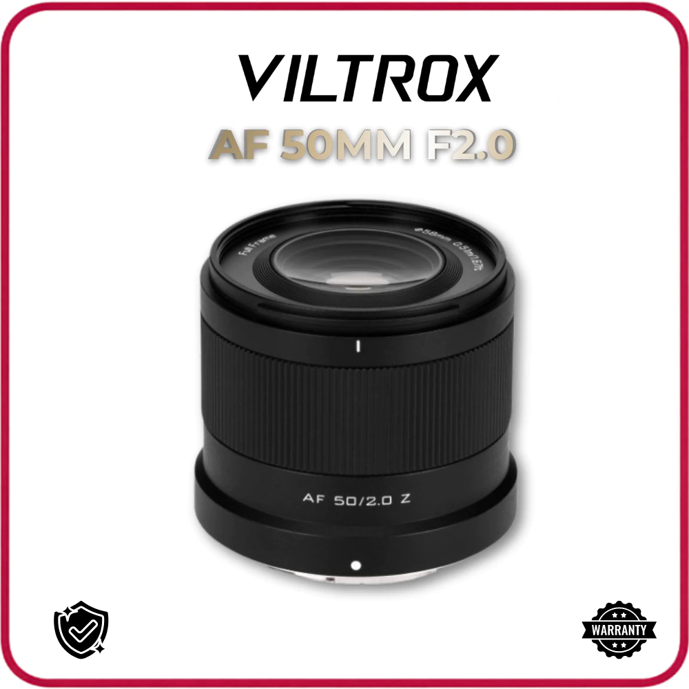 VILTROX AF 50mm F2.0 Air Full-Frame For Sony E / Nikon Z - Hàng Chính Hãng