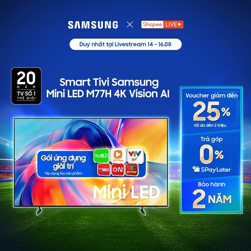 Tivi Mini LED Samsung M77HA - Mới 2026