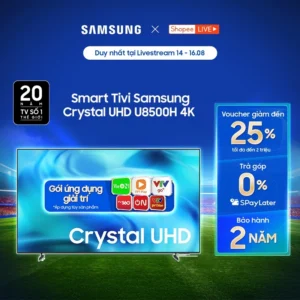 [Livestream] - Smart tivi Samsung UHD 8500H 4K Vision AI Smart TV (2026)