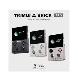 MÁY GAME CẦM TAY TRIMUI BRICK PRO – MÀN IPS 3.95 INCH | 2 ANALOG HALL EFFECT | 1024×768 | CHƠI GAME RETRO