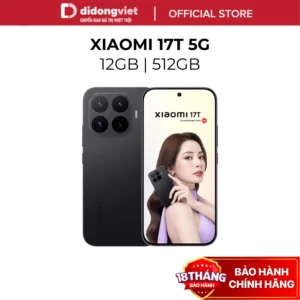 Điện Thoại Xiaomi 17T 5G 12GB | 512GB - Màn hình 6.59" 120Hz, 6500 mAh- Hàng Chính Hãng