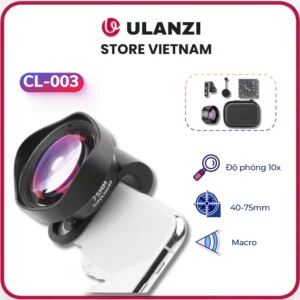 ULANZI 75MM MACRO LENS - Lens dành cho Điện thoại