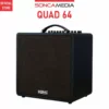 ACNOS QUAD 64 Loa Karaoke di động xách tay, Kèm 2 Micro, Bảo Hành 12 tháng