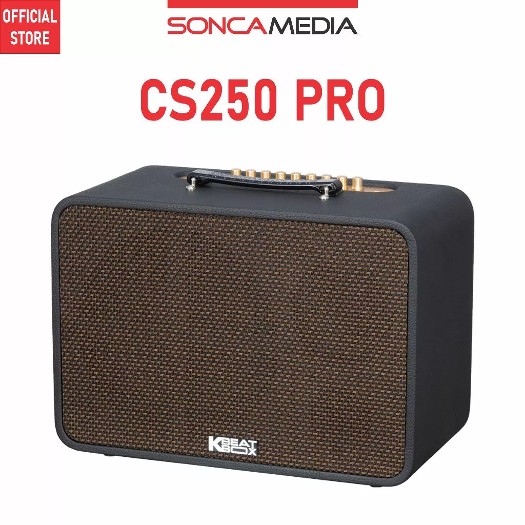 ACNOS CS250PRO Loa Bluetooth karaoke xách tay - Dàn âm thanh di động SONCAMEDIA CS250PRO