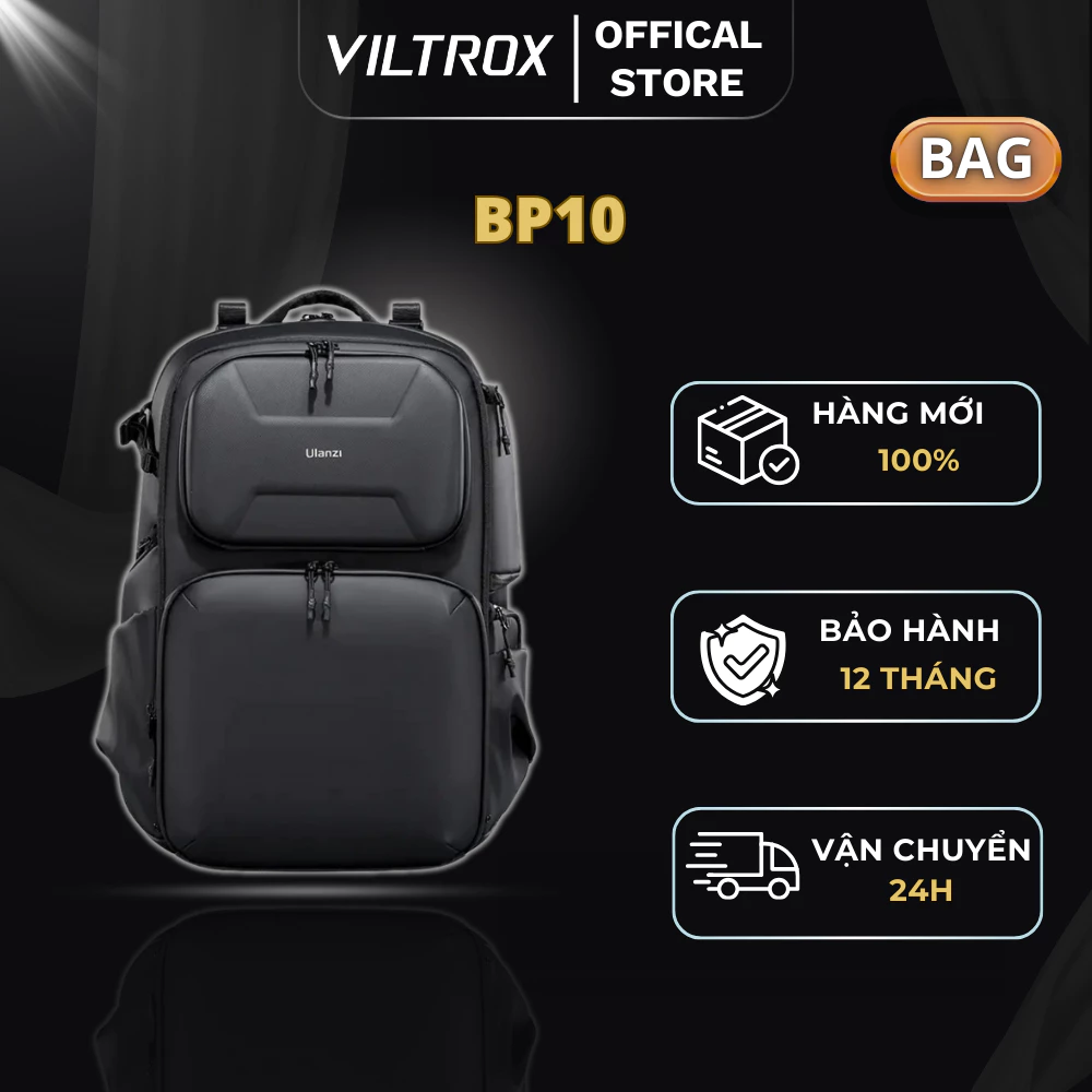 BP10 BALO MÁY ẢNH Vỏ Cứng Dung Tích Lớn 35L - HÀNG CHÍNH HÃNG