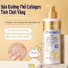 Sữa Dưỡng Thể Collagen Tinh Chất Vàng 300g Ngăn Ngừa Lão Hóa, Trắng Da Peach & Petal