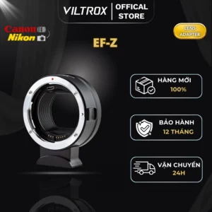 VILTROX EF-Z AF Ngàm Chuyển Ống Kính Canon EF/EF-S lên thân máy ảnh Nikon Z-mount - HÀNG CHÍNH HÃNG