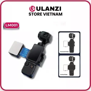 Ulanzi LM001 Pocket 3 - Đèn Mini Magnetic 5800K 500mAh Đèn LED Video cho DJI OSMO Pocket 3