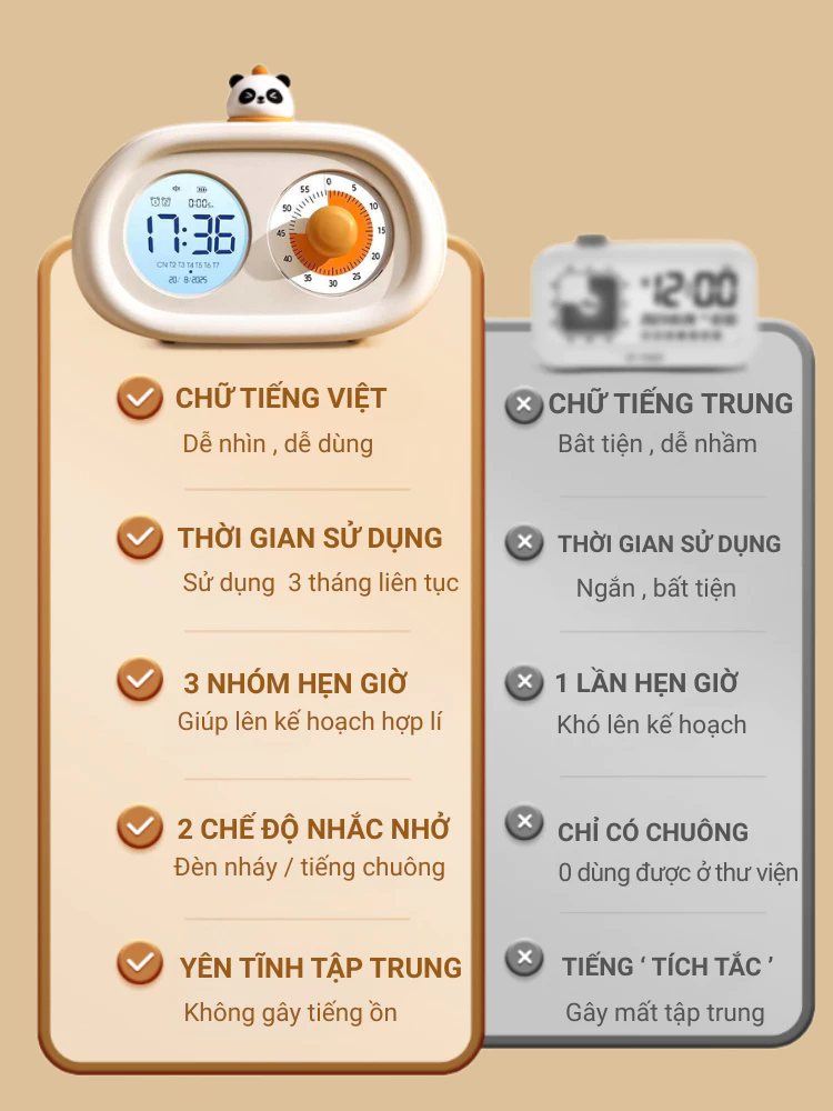 Đồng Hồ Hẹn Giờ Thông Minh DODUPO Cho Bé Quản Lý Thời Gian - Image 3