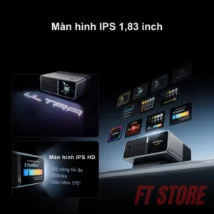 Alternative view of Trạm Sạc Cuktech 30 Ultra 300W TA3005U: Sạc Nhanh 5 Thiết Bị Có Màn Hình IPS