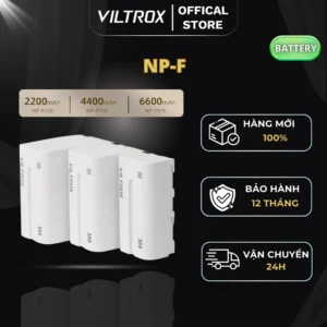 VILTROX NP-F Pin Dung Lượng Cao Dòng L - HÀNG CHÍNH HÃNG
