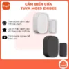Cảm biến cửa zigbee Moes Tuya thời lượng pin dài lâu, độ nhạy cao, có thể tương thích Apple Homekit