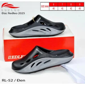 (ĐẶT TĂNG 1 HOẶC 2 SIZE) Dép sục nam REDLEO RL-52 đúc cao su EVA nguyên khối, êm mềm nhẹ, không thấm nước