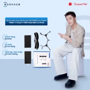 Bộ phụ kiện thay thế Ecovacs DKT061002 cho Deebot YEEDI Y1 PLUS/Y1 PRO PLUS/NEO 2.0 PLUS