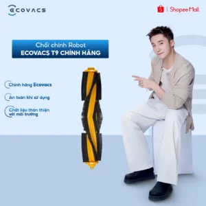 Chổi chính Robot Ecovacs T9 chính hãng - Chất liệu ABS an toàn