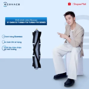 Chổi chính robot Ecovacs X1 Omni/ X1 Turbo/ T10 Turbo/ T10 Series chính hãng (2102-2400)