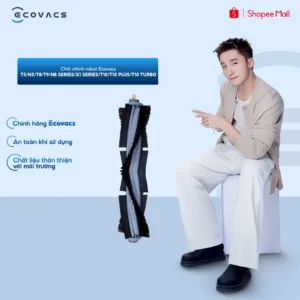 Chổi chính robot Ecovacs T5/ N5/ T8/ T9/ N8 series/ X1 Series/ T10/ T10 Plus/ T10 Turbo