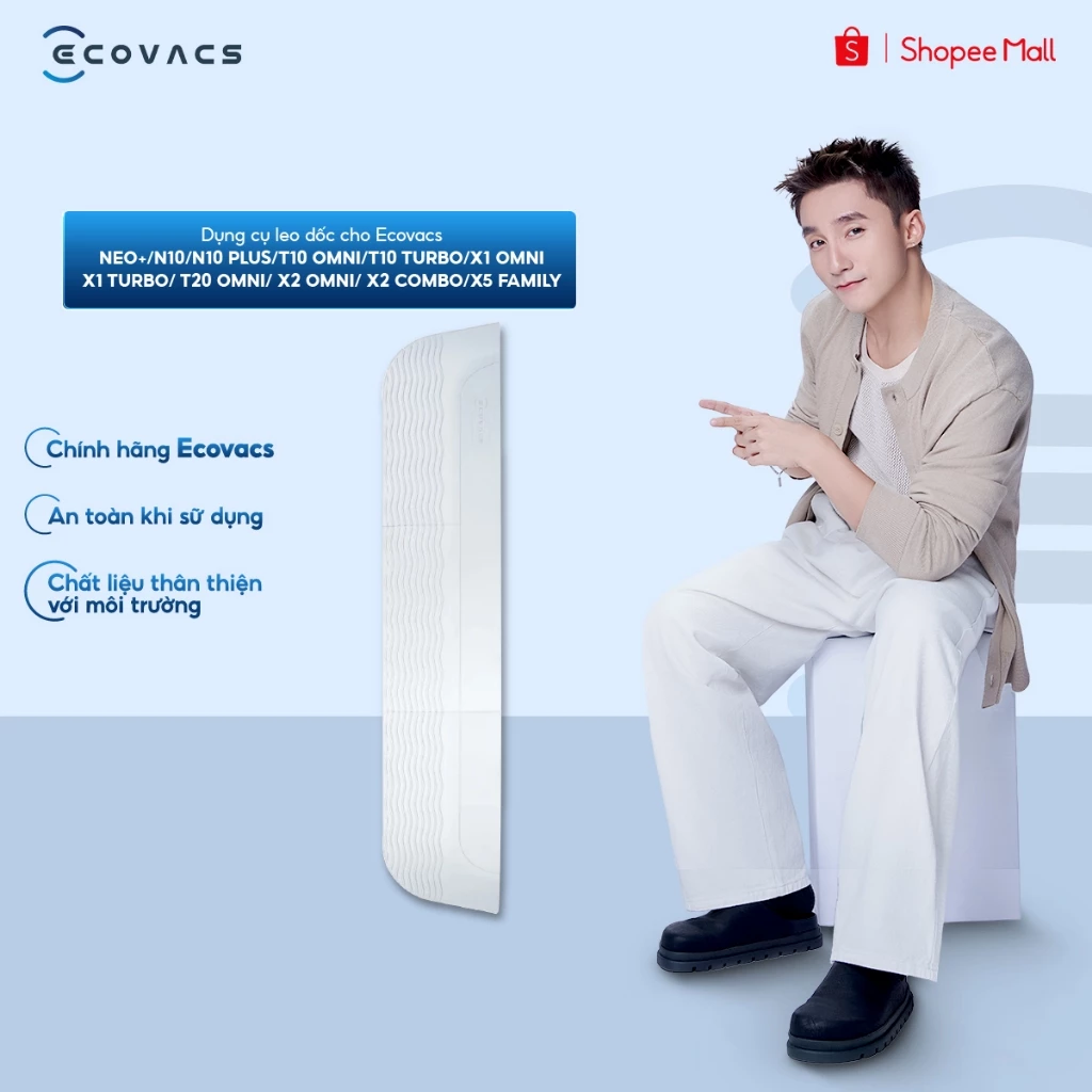 Dụng cụ leo dốc cho Ecovacs NEO+/N10/N10 PLUS/T10 OMNI/T10 TURBO/X1 OMNI/X1 TURBO/ T20 OMNI/ X2 OMNI/ X2 Combo/X5 Family