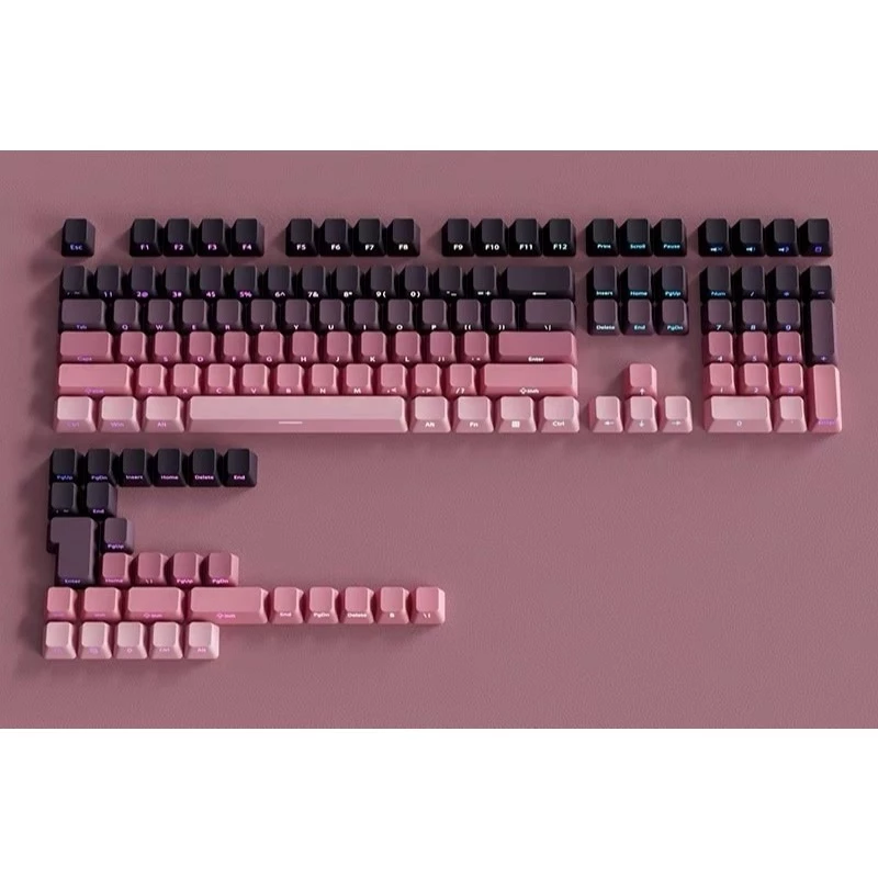 Keycap Scalet gradient PBT double shot - Xuyên led - In cực sắc nét dành cho bàn phím