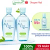 Bộ 02 Nước tẩy trang Micellar Giảm Bóng Nhờn Senka All Clear Water Fresh 230ml/chai
