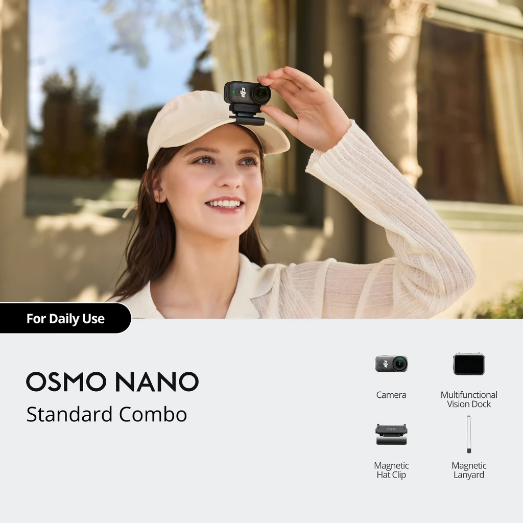 DJI Osmo Nano 4K: Camera Hành Động Nam Châm Siêu Nhỏ Gọn - Image 2