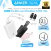 [LIVE] Sạc dự phòng ANKER Zolo 20kmAh 45W | 2 cổng 1C1A | Tích hợp 2cáp USB-C cho iP15/16/17/Samsung | Sạc nhanh - A16