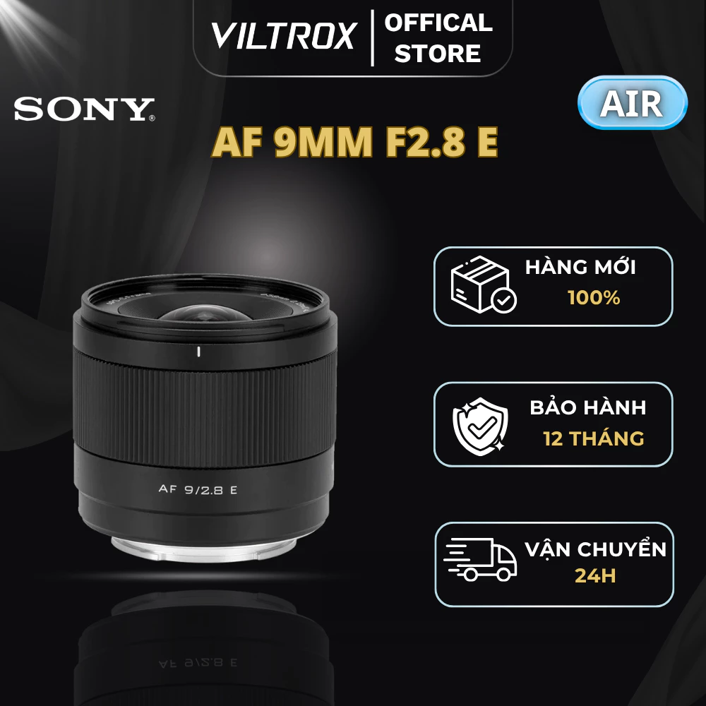 VILTROX AF 9mm F2.8 Air APS-C For Sony E-Mount - HÀNG CHÍNH HÃNG