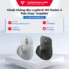 Chuột không dây cao cấp Logitech MX Master 4 - Bluetooth - Cảm biến Darkfield BH 12 tháng