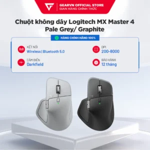 Chuột không dây cao cấp Logitech MX Master 4 - Bluetooth - Cảm biến Darkfield BH 12 tháng