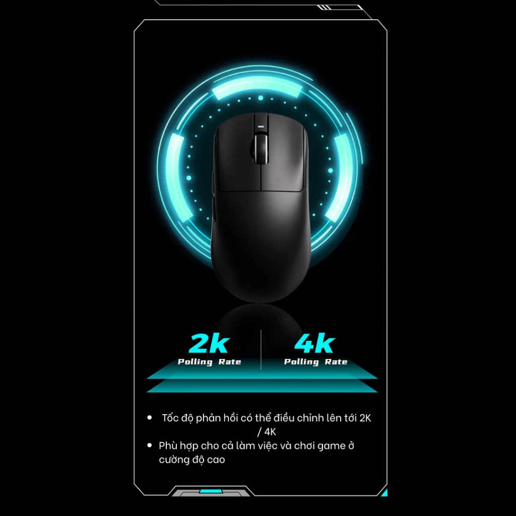 Chuột Gaming Không Dây VXE R1 SE+/Pro/Max Siêu Nhẹ 48g - Image 3