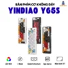 Bàn phím cơ không dây YINDIAO Y65S - Led RGB - 3 mode kết nối - Màn TFT - Hotswapable - APP - Mạch xuôi - Núm xoay