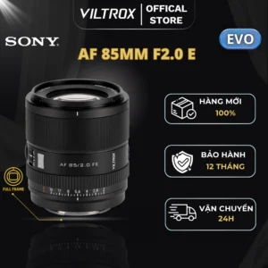 VILTROX AF 85mm F2.0 EVO Full- Frame For Sony E-Mount, Ống kính nhẹ nhất dòng 85mm - HÀNG CHÍNH HÃNG