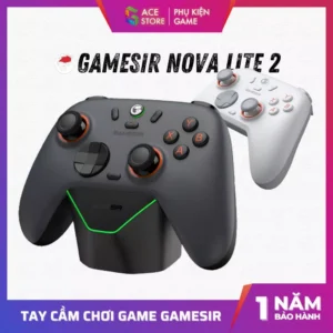 [BH 12 tháng] GameSir Nova Lite 2 Tay cầm hỗ trợ đa nền tảng dành cho PC/Steam/NS/Mobile